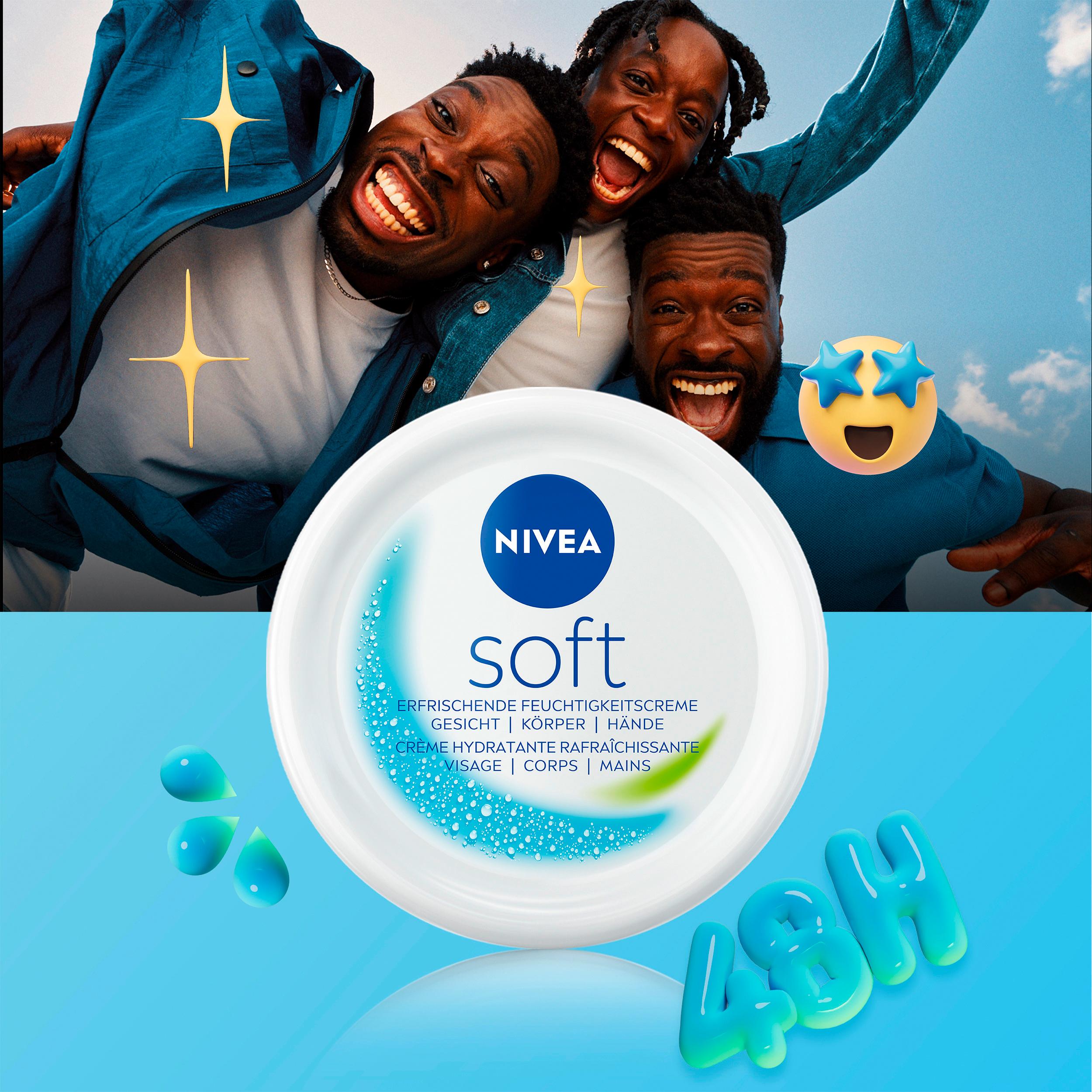Produktbild NIVEA soft Creme Erfrischende Feuchtigkeitscreme 3 von 8
