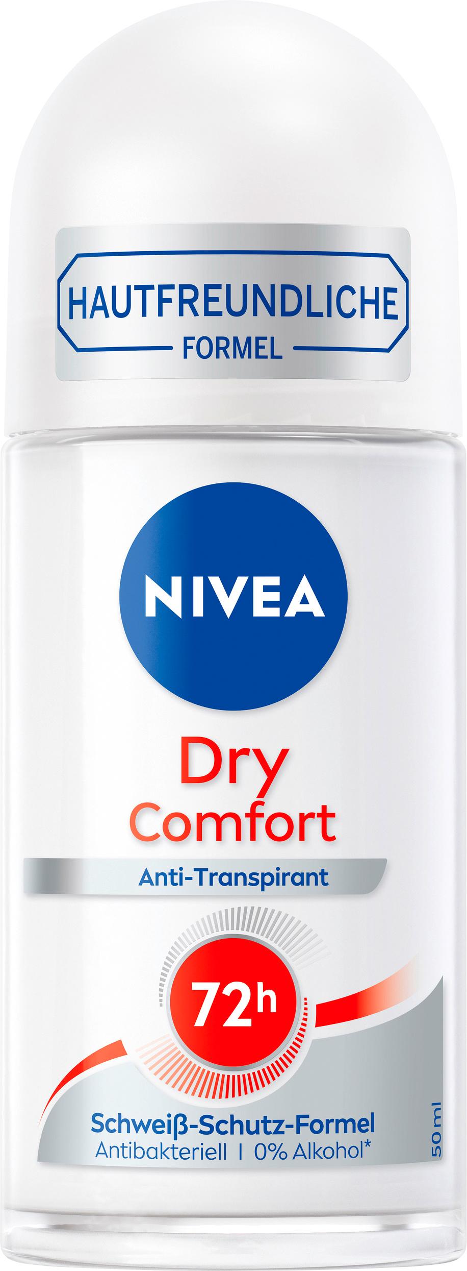NIVEA Deo Roll-On Dry Comfort Anti-Transpirant