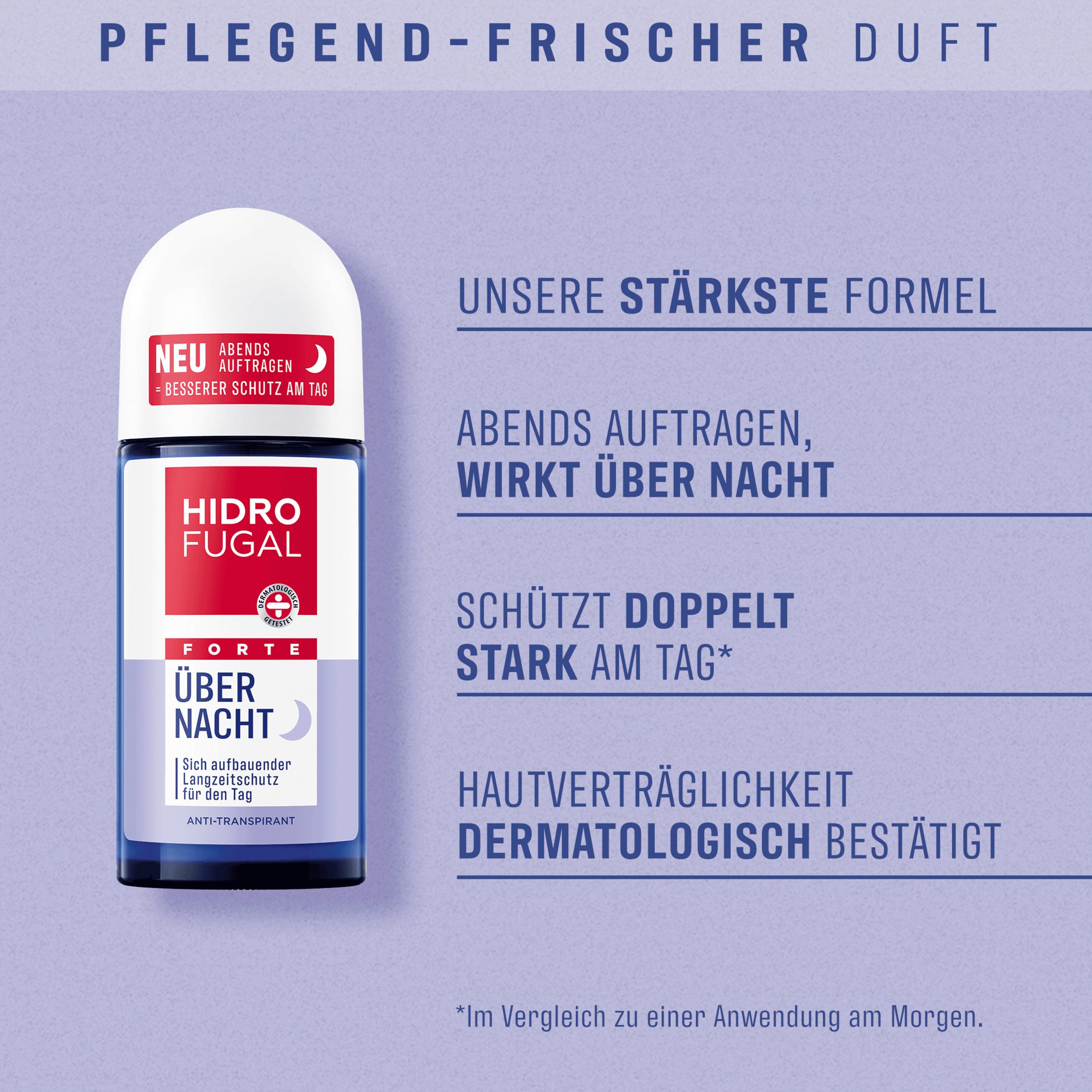 Produktbild Hidrofugal Deo Roll-On Forte Über Nacht 4 von 5