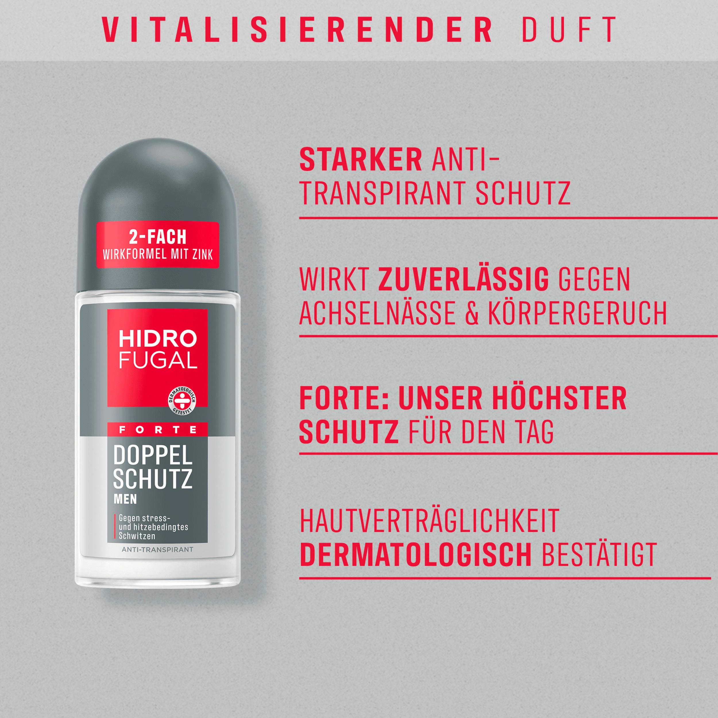 Produktbild Hidrofugal Men Roll-On Deo Forte Doppelschutz 6 von 6