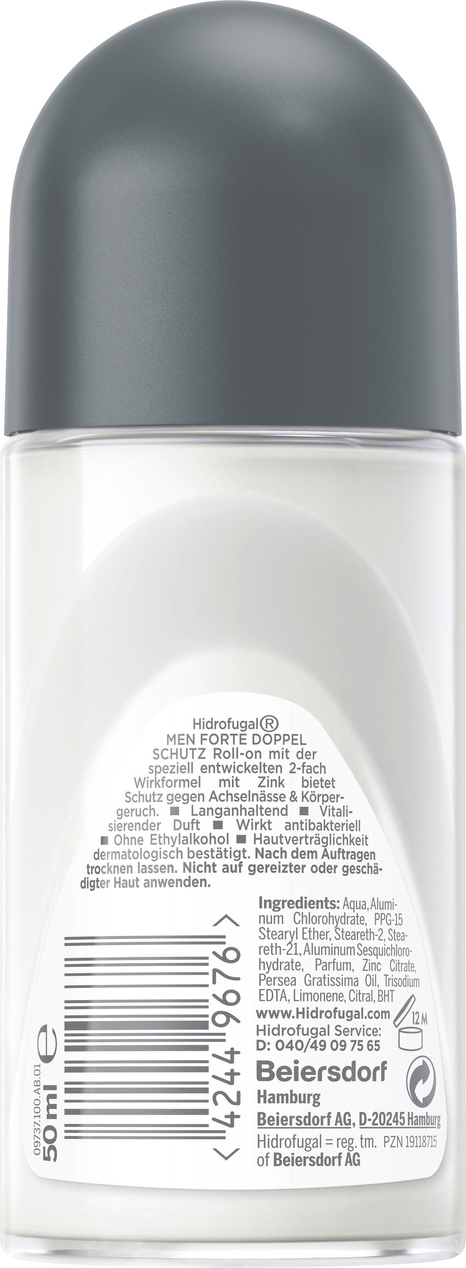 Produktbild Hidrofugal Men Roll-On Deo Forte Doppelschutz 2 von 6