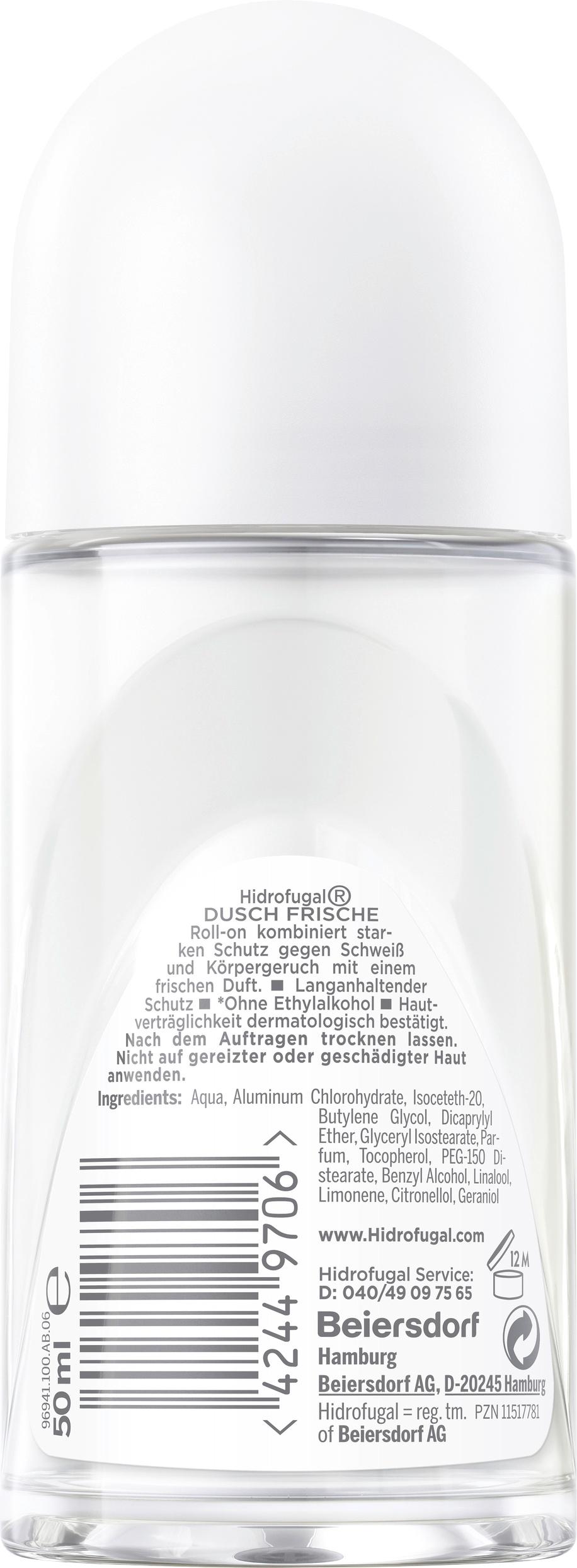 Produktbild HIDROFUGAL Dusch Frische Frischer Duft Roll-on 50ml 2 von 4