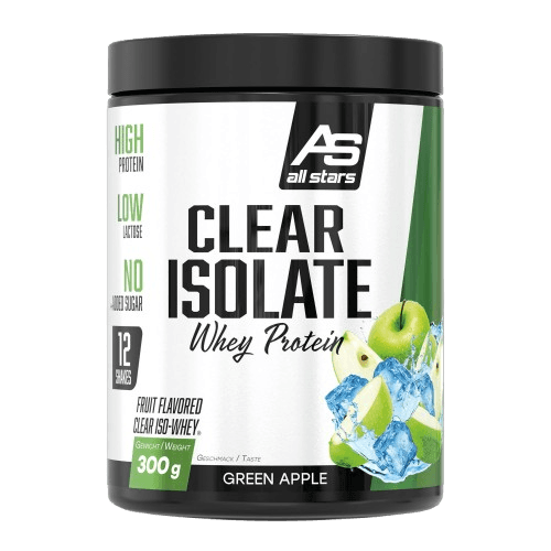 All Stars Clear Isolate Whey Protein Green Apple