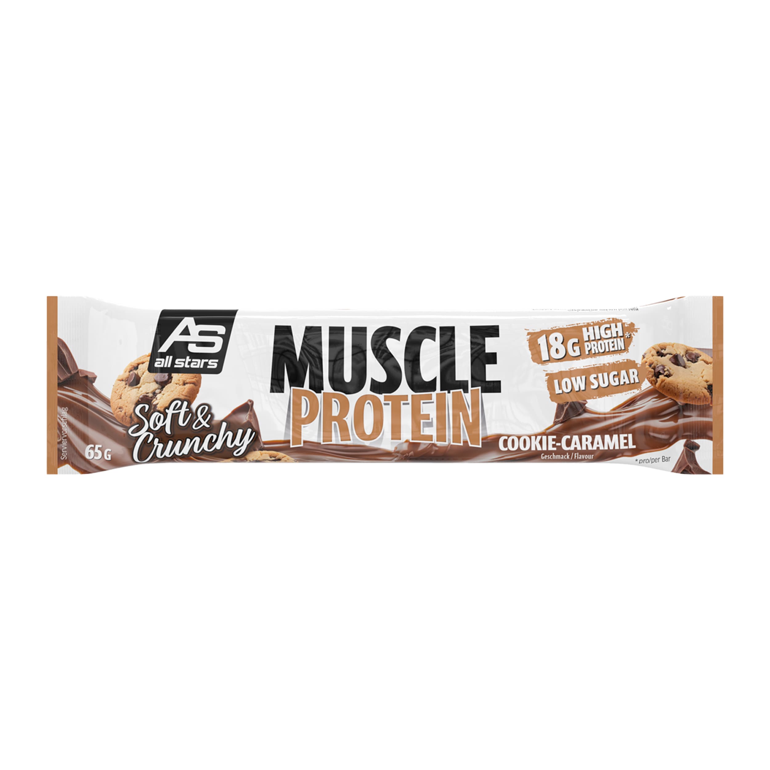 All Stars Muscle Protein Bar Cookie Caramel