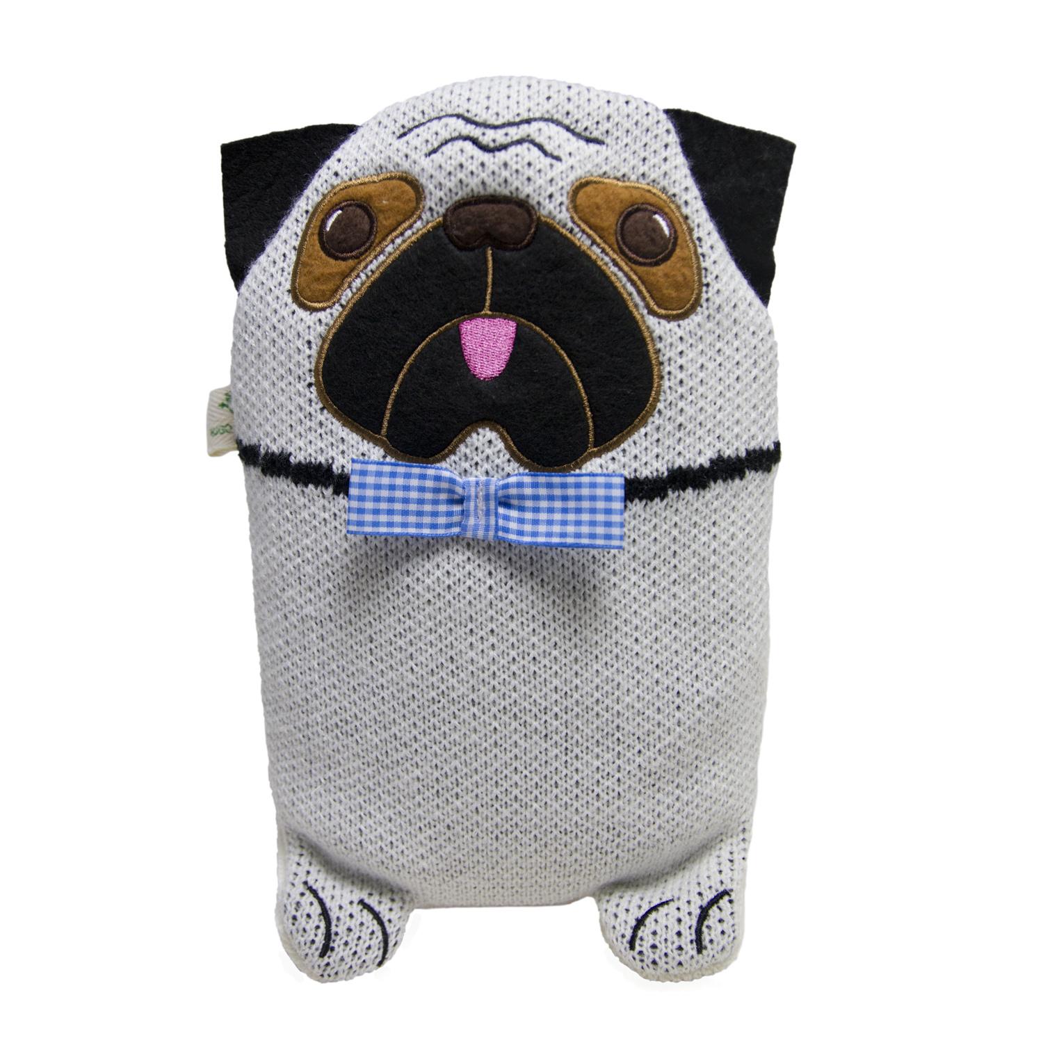 Hugo Frosch Öko-Juniorwärmflasche 0,8l Comfort Mops