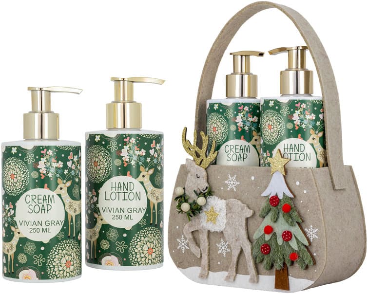 VIVIAN GRAY Seife und Handlotion Rentier Geschenkpackung