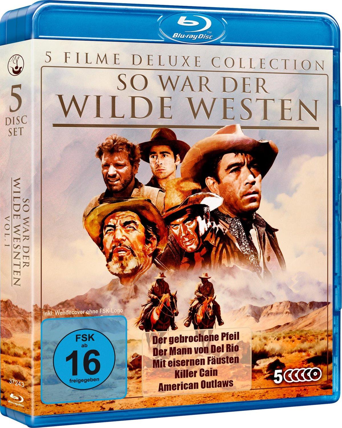 So war der wilde Westen Vol. 1 - Deluxe Collection (5 Blu-ray-Box mit Wendecover)  [5 BRs]