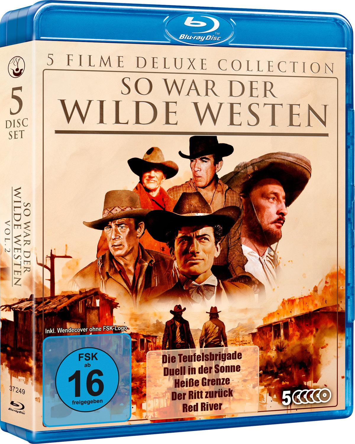 So war der wilde Westen Vol. 2 - Deluxe Collection (5 Blu-ray-Box mit Wendecover)  [5 BRs]