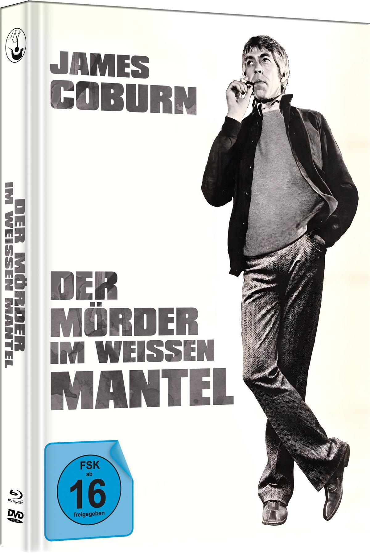 Der Mörder im weißen Mantel - Limitieres Mediabook  (Blu-ray + DVD)