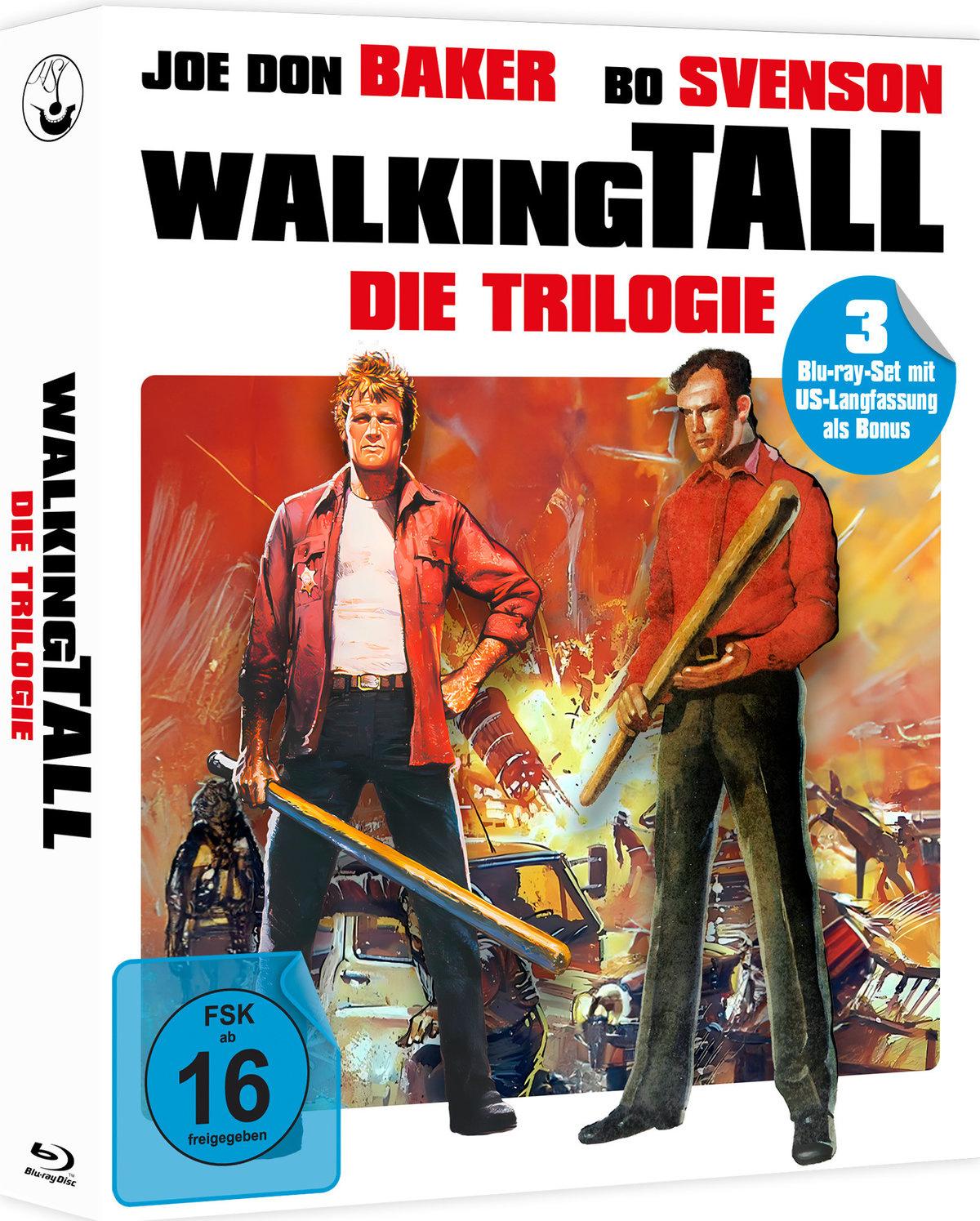 Walking Tall 1-3 Trilogie - Limited Edition  (+ Bonus-BR) [2 BRs]