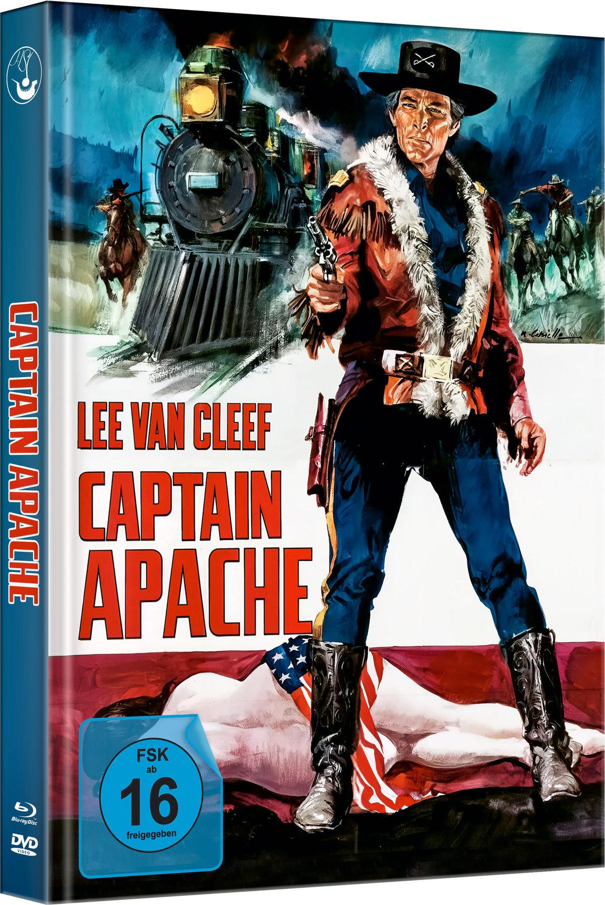Captain Apache - Mediabook - Limited Edition  (Blu-ray+DVD)