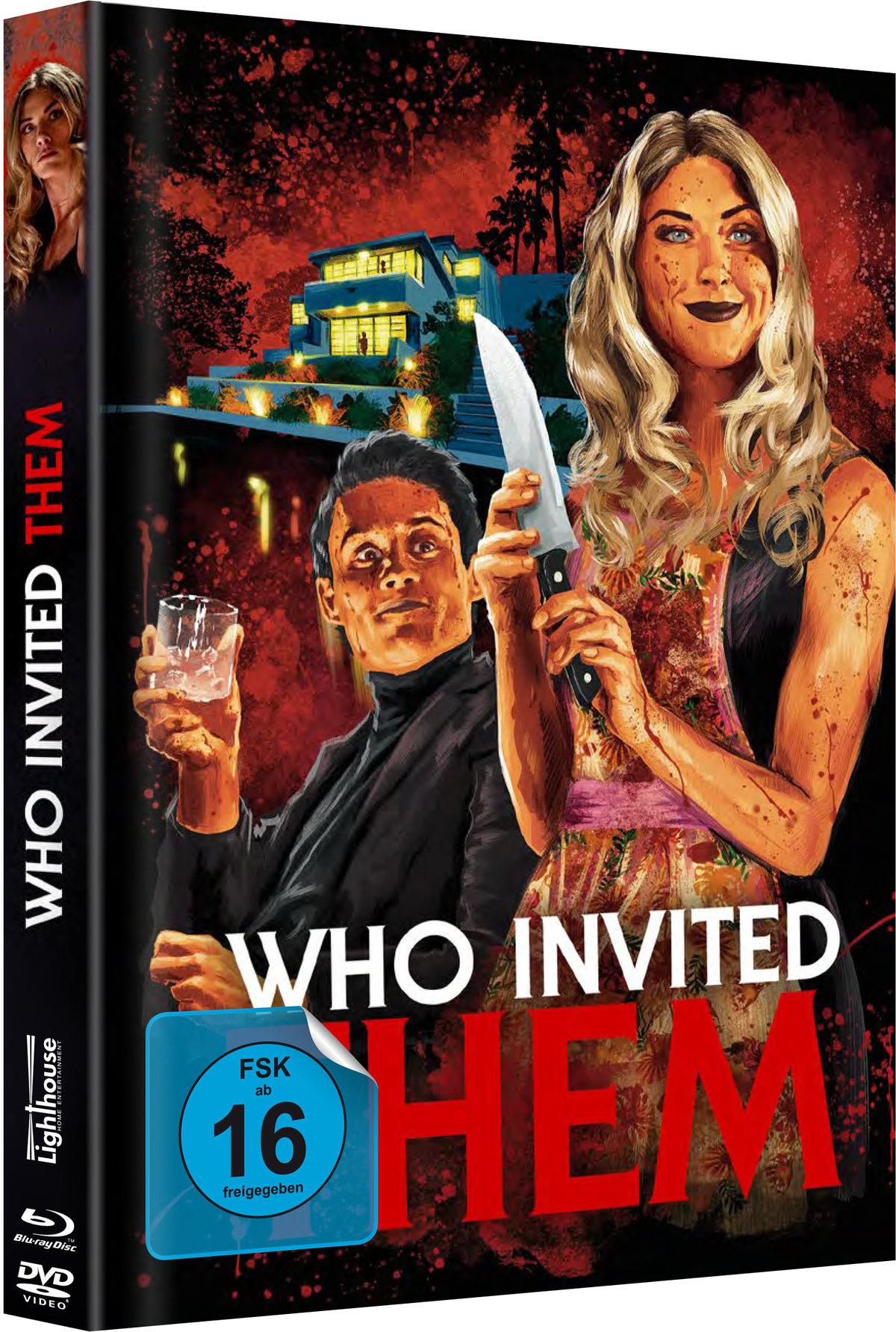Who Invited Them - Lasst sie nicht rein - Mediabook  (Blu-ray+DVD)