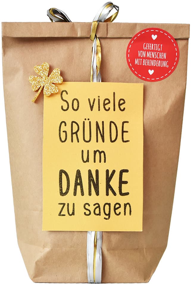 Wunderle Wundertüte So viele Gründe um Danke zu sagen