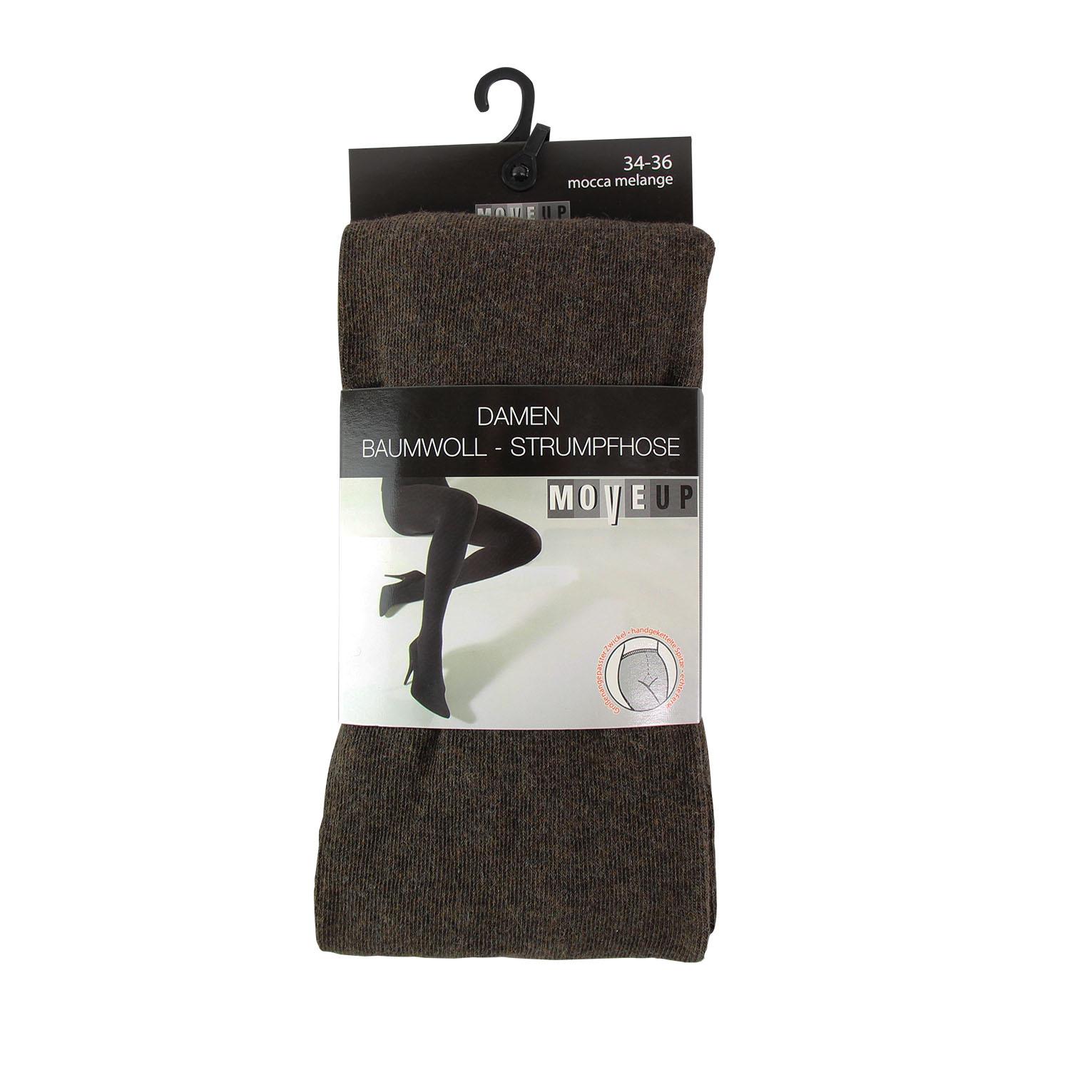 Produktbild MOVE UP Damen Strumpfhose Baumwolle 2 von 2