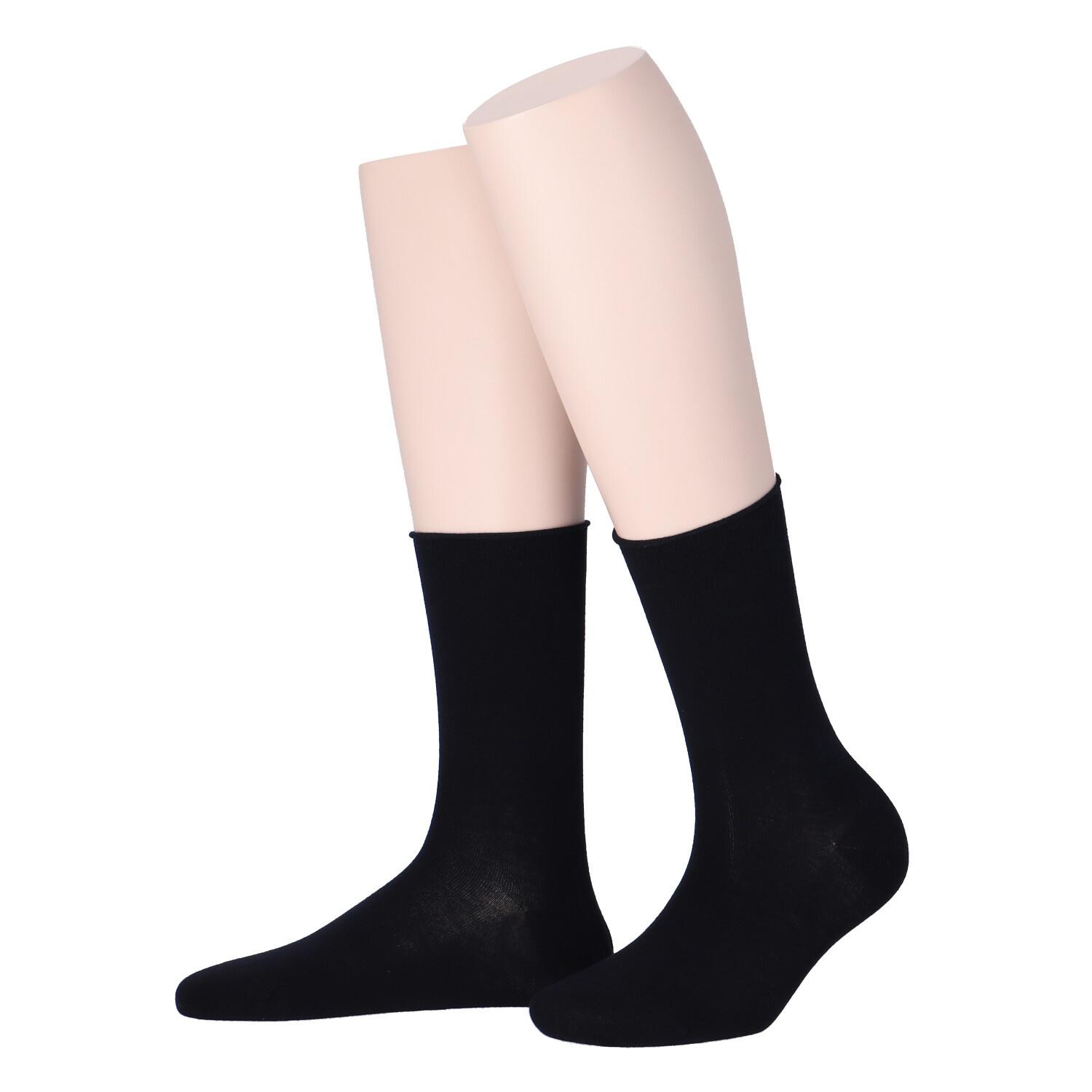 MOVE UP Damen Socken mit Rollrand modisch