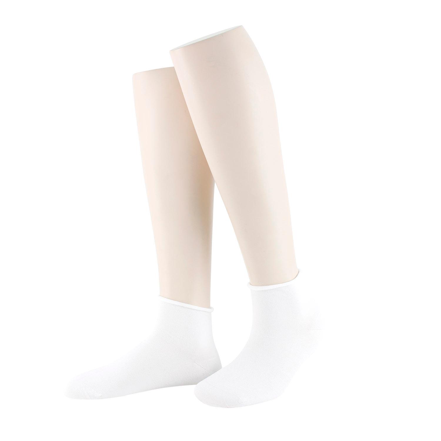 MOVE UP Damen Socken mit Rollrand uni