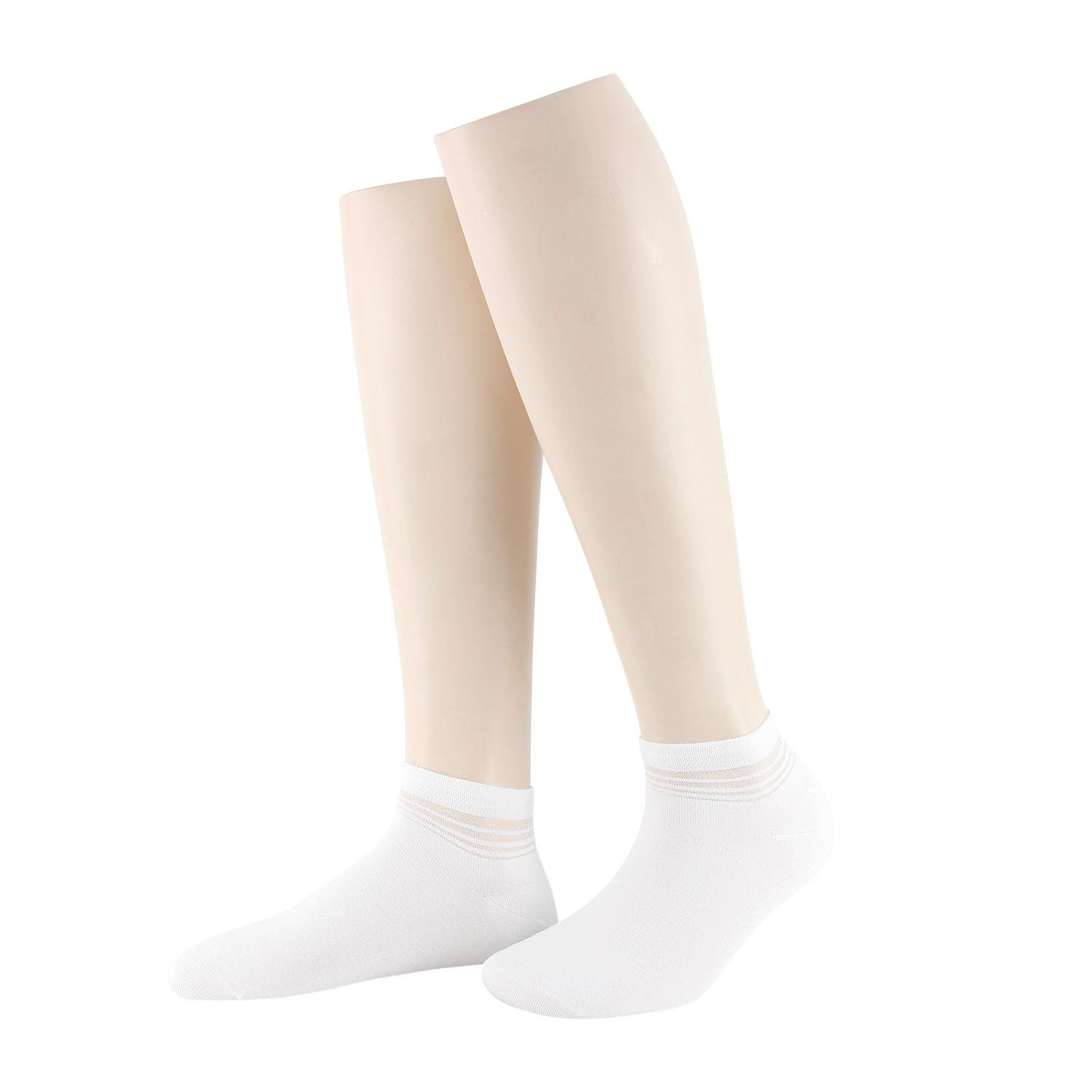 MOVE UP Damen Sneaker Socken Lurex soft touch
