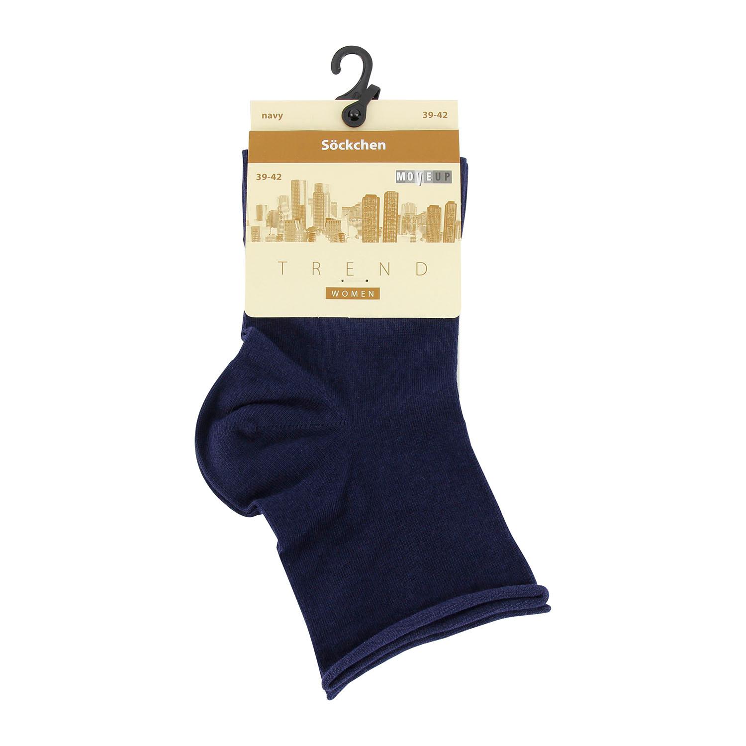 Produktbild MOVE UP Damen Socken mit Rollrand uni 2 von 2