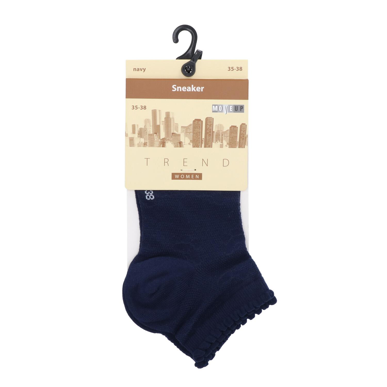 Produktbild MOVE UP Damen Sneaker Socken mit Ajourdesign 2 von 2