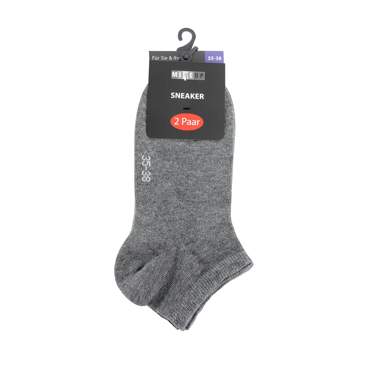 Produktbild MOVE UP Unisex Sneaker Socken 2er Pack 2 von 2