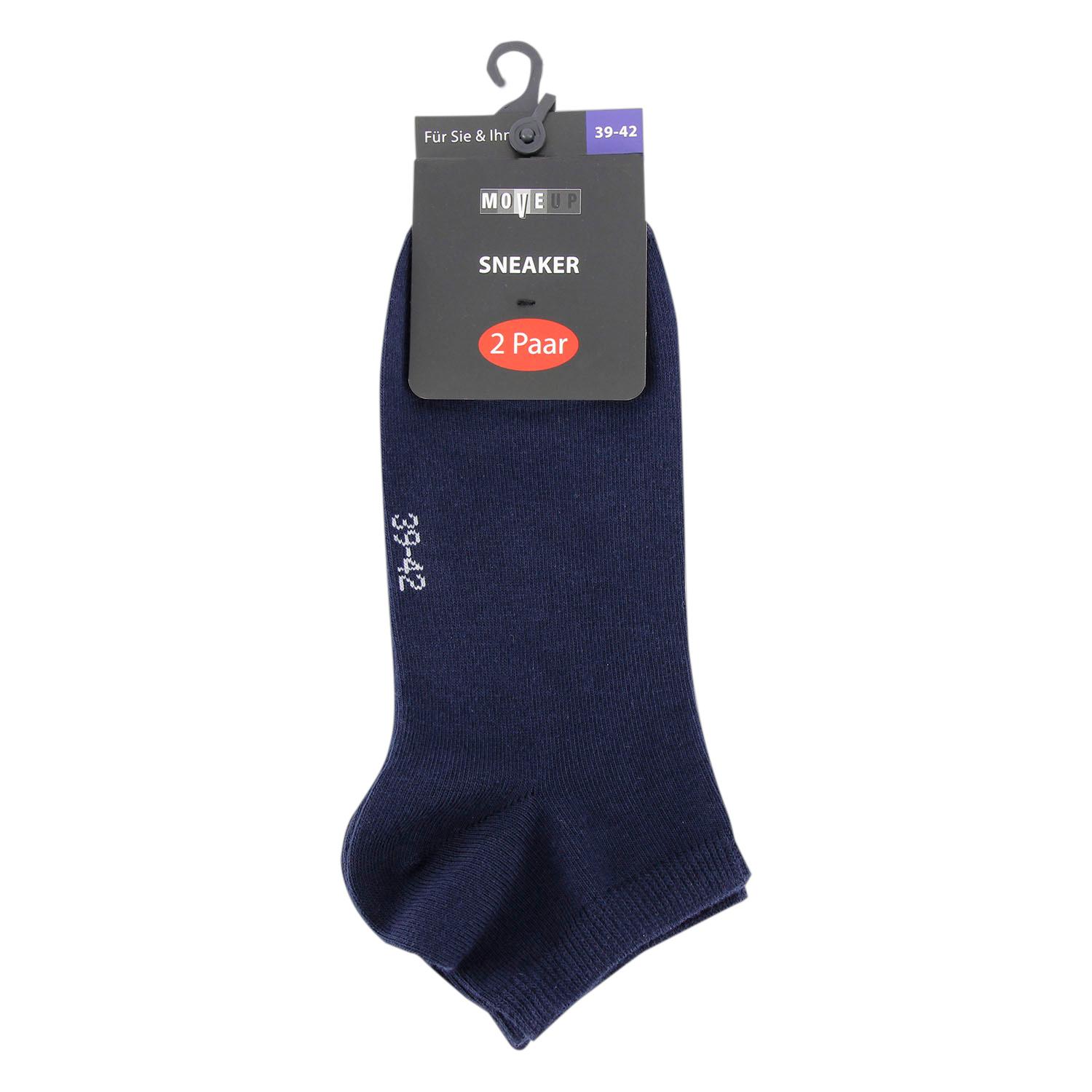 Produktbild MOVE UP Unisex Sneaker Socken 2er Pack 2 von 2
