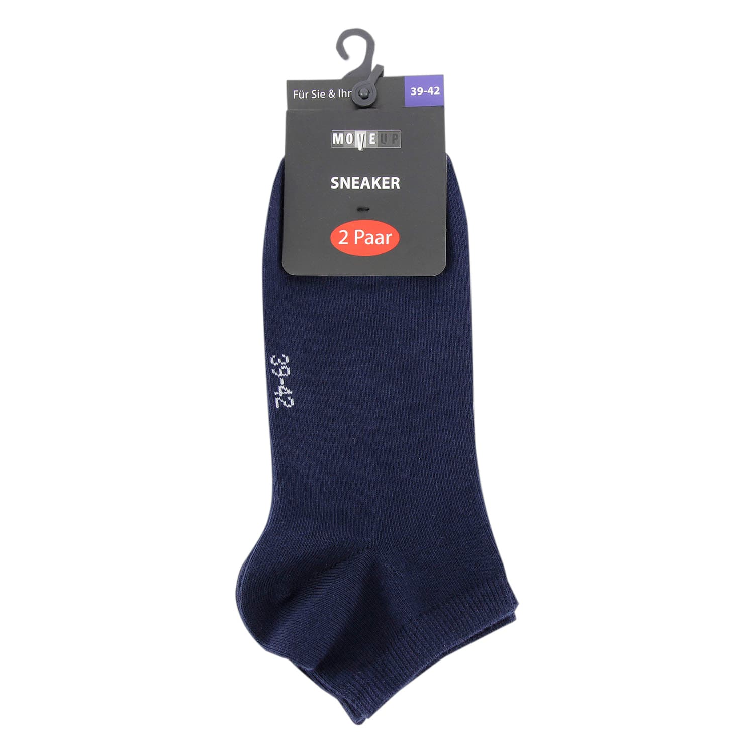 Produktbild MOVE UP Unisex Sneaker Socken 2er Pack 2 von 2