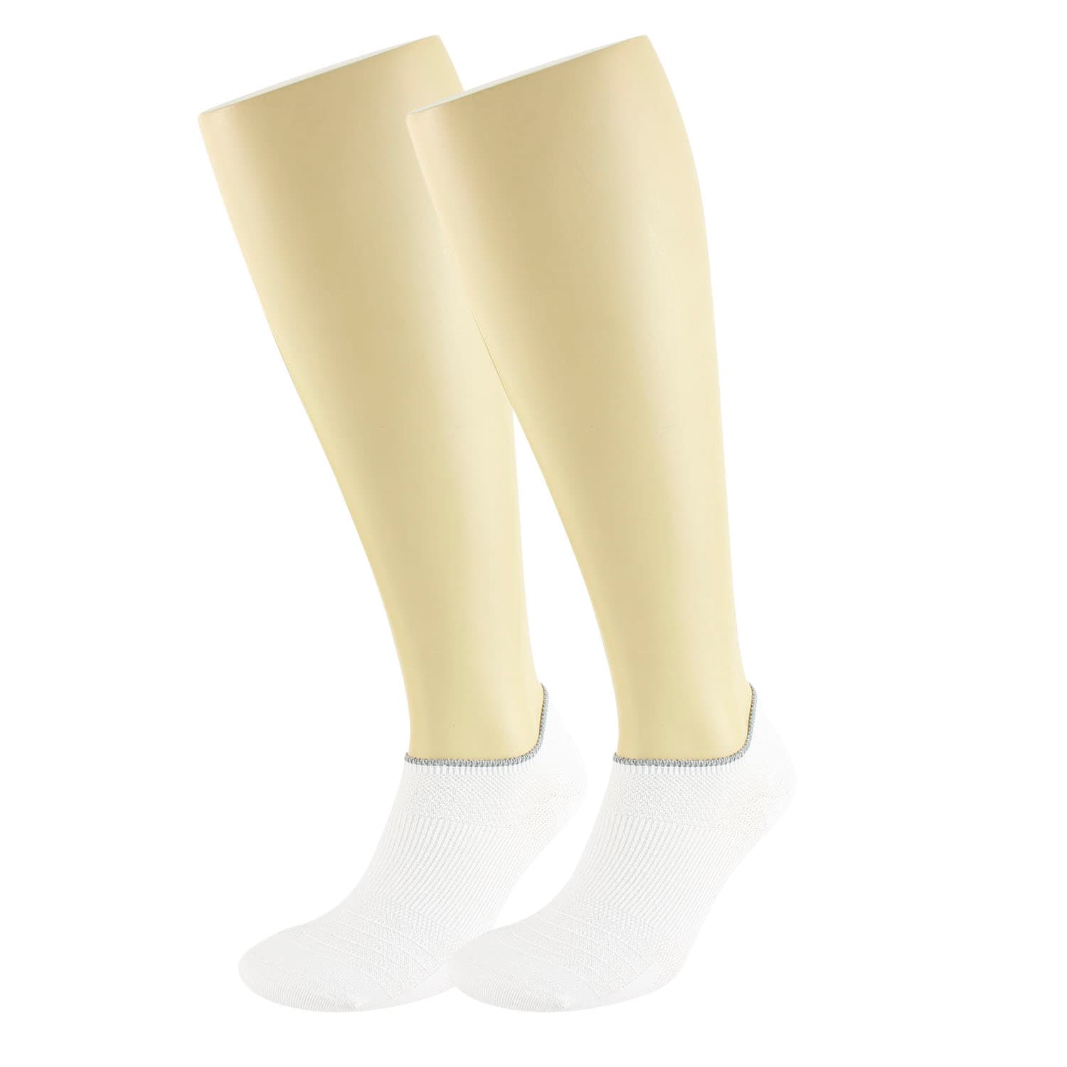 MOVE UP Unisex Sneaker Socken mit Fußbandage 2er Pack