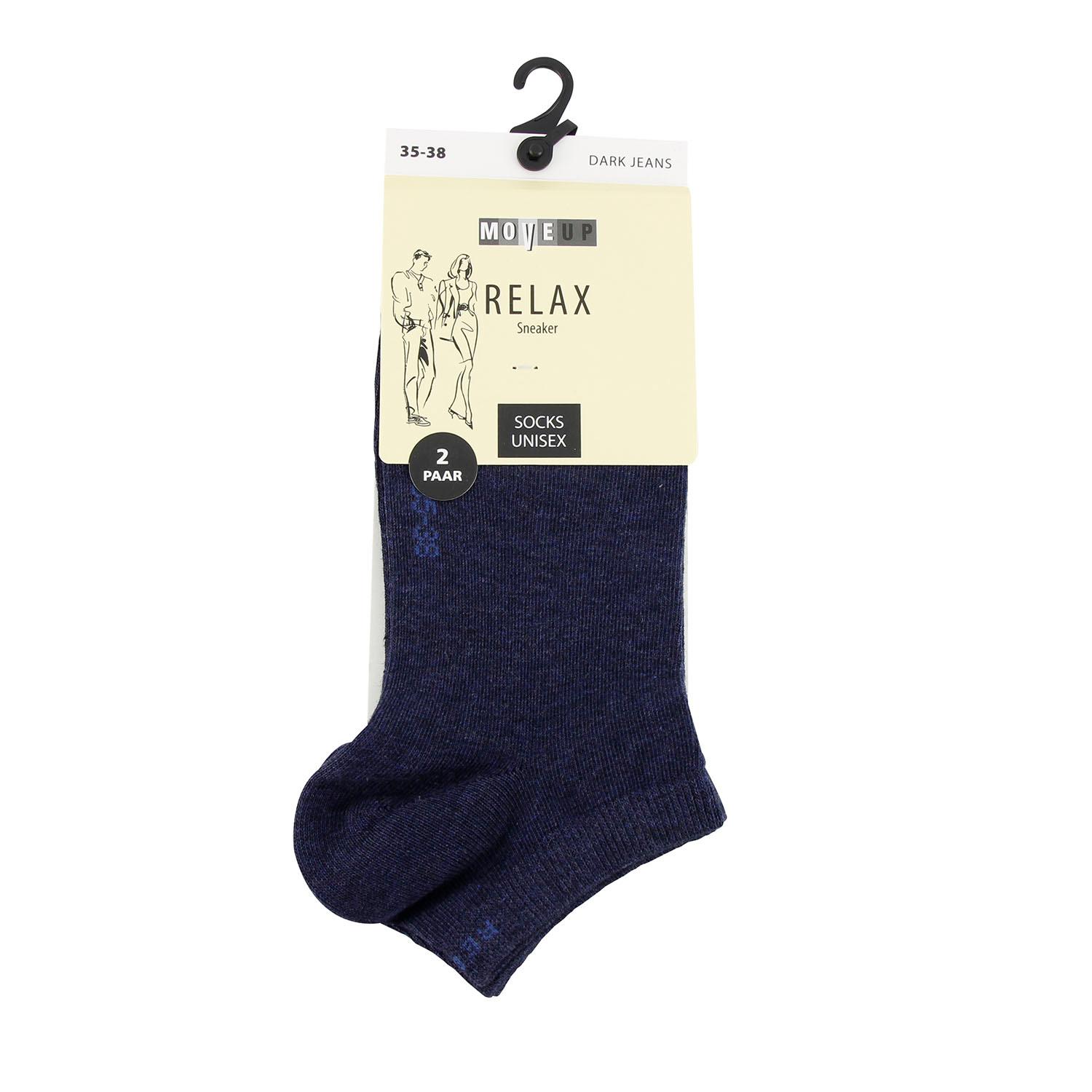 Produktbild MOVE UP Unisex Sneaker Socken Relax 2er Pack 2 von 2