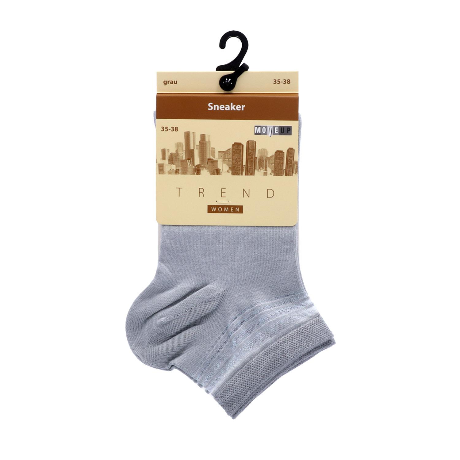 Produktbild MOVE UP Damen Sneaker Socken Lurex soft touch 2 von 2