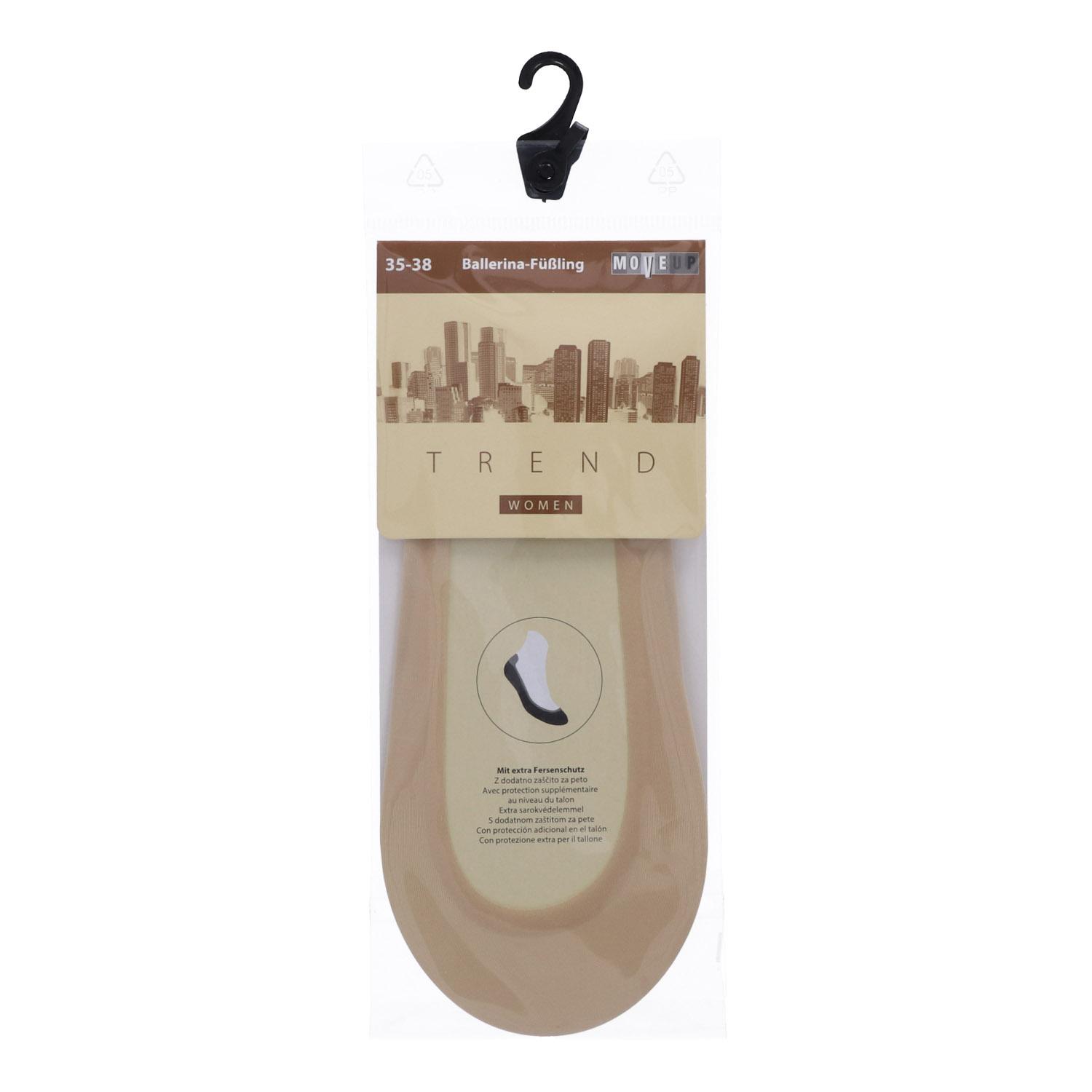 Produktbild MOVE UP Damen Füßlinge Ballerina 2 von 2
