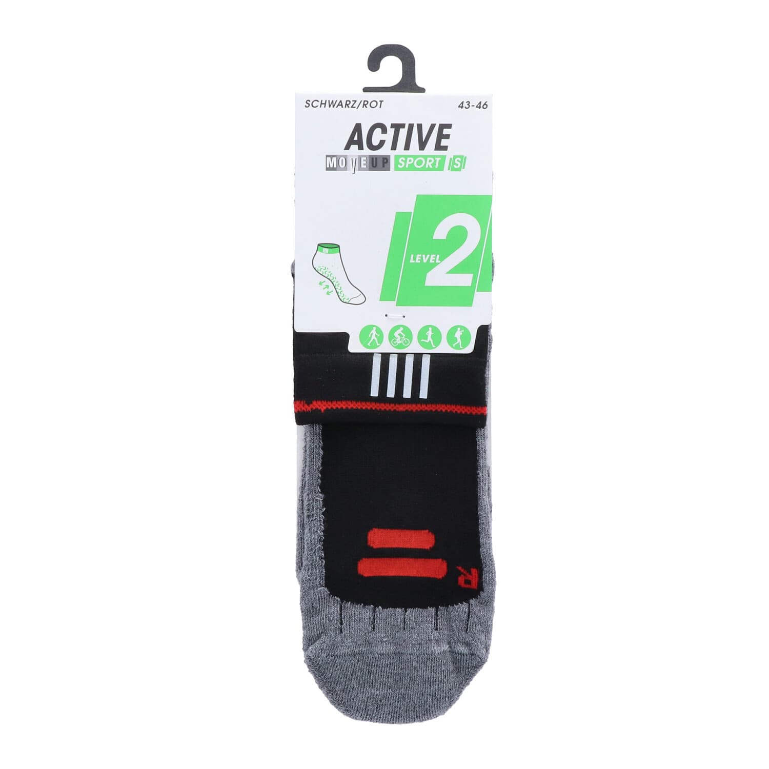 Produktbild MOVE UP Unisex Sportsocken Kurzschaft Nordic Walking 2 von 2