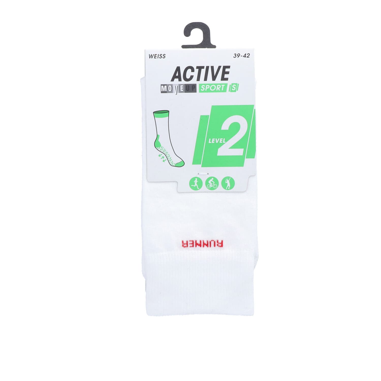 Produktbild MOVE UP Unisex Sportsocken Runner 2 von 2