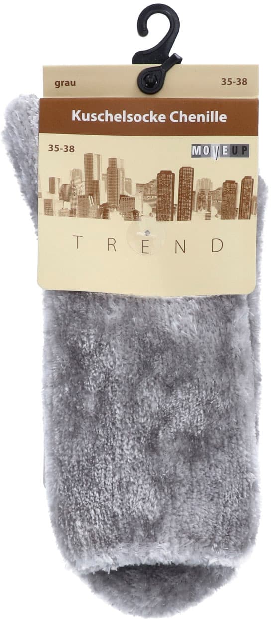 Produktbild MOVE UP Damen Kuschelsocken Chenille 2 von 2