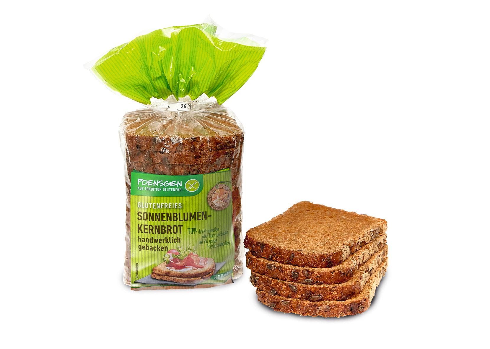Poensgen Sonnenblumenkernbrot Glutenfrei