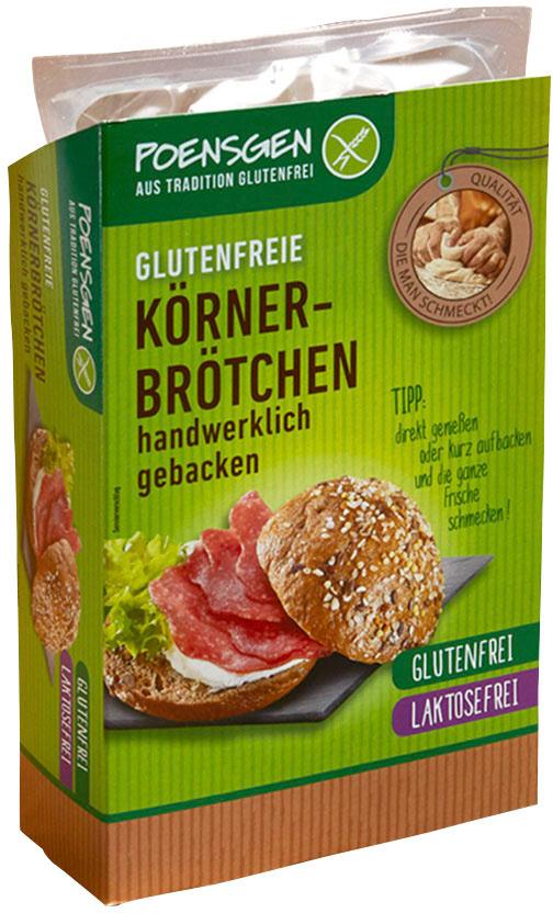 Poensgen Körnerbrötchen Glutenfrei