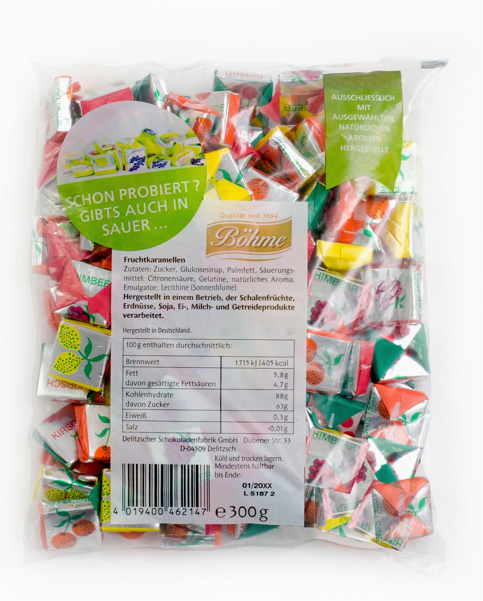 Böhme Fruchtkaramellen