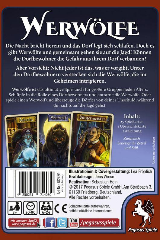 Produktbild Pegasus - Funspiele - Werwölfe (Neuausgabe) 2 von 5