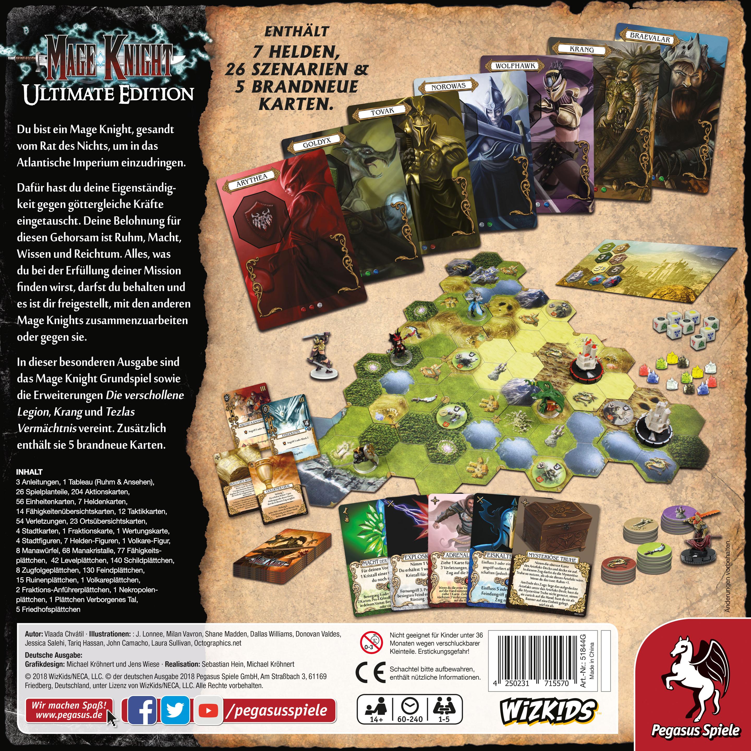 Produktbild Pegasus - Mage Knight - Ultimate Edition 51844G Expertenspiel 2 von 2
