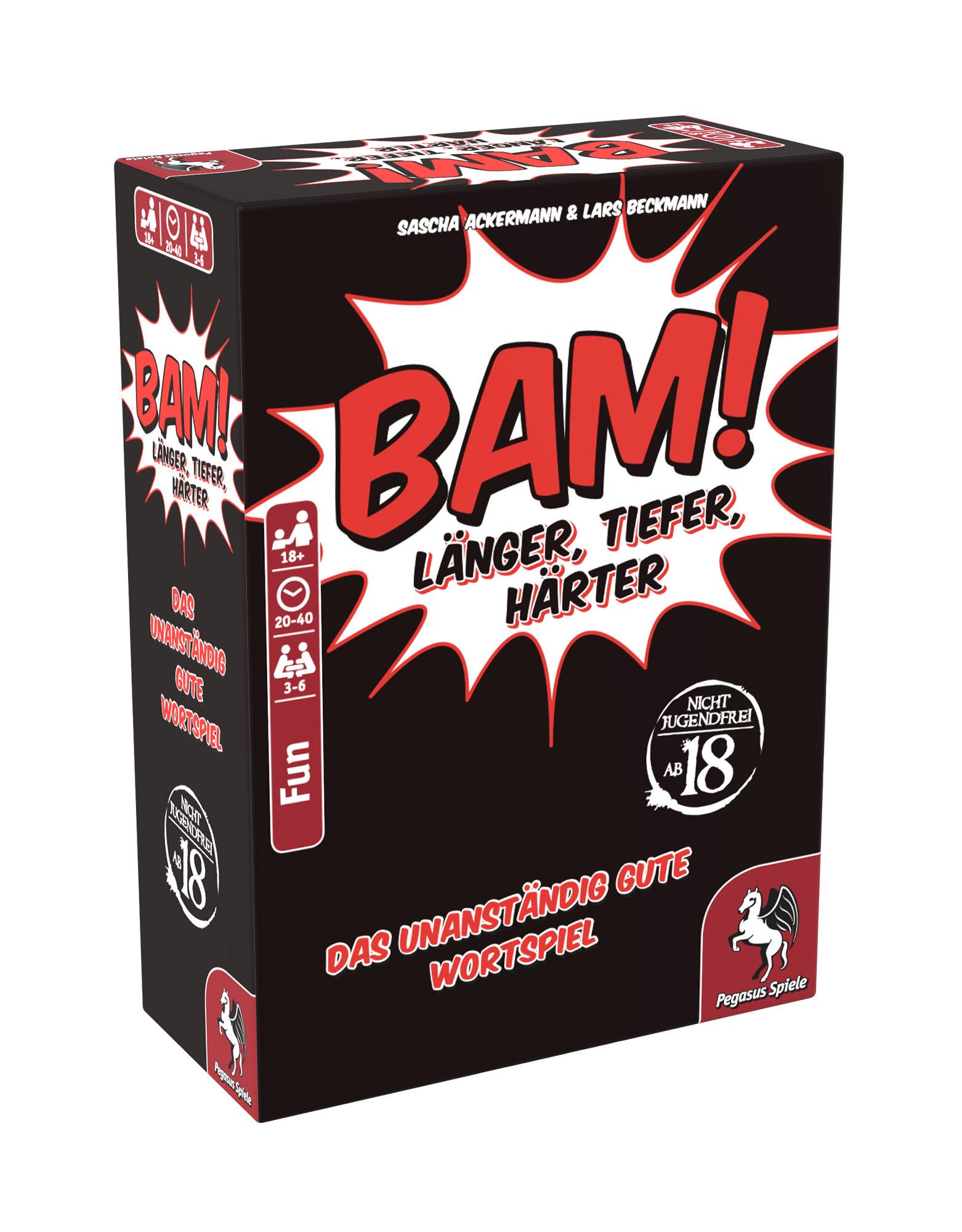 Pegasus - Bam! - Länger, Tiefer, Härter 18304G Funspiel