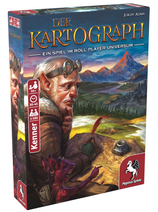 Pegasus - Der Kartograph - Nominiert Kennerspiel des Jahres 2020