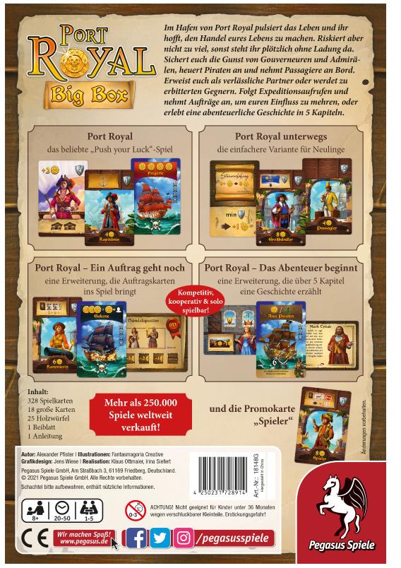 Produktbild Pegasus - Port Royal Big Box (deutsch) 6 von 7