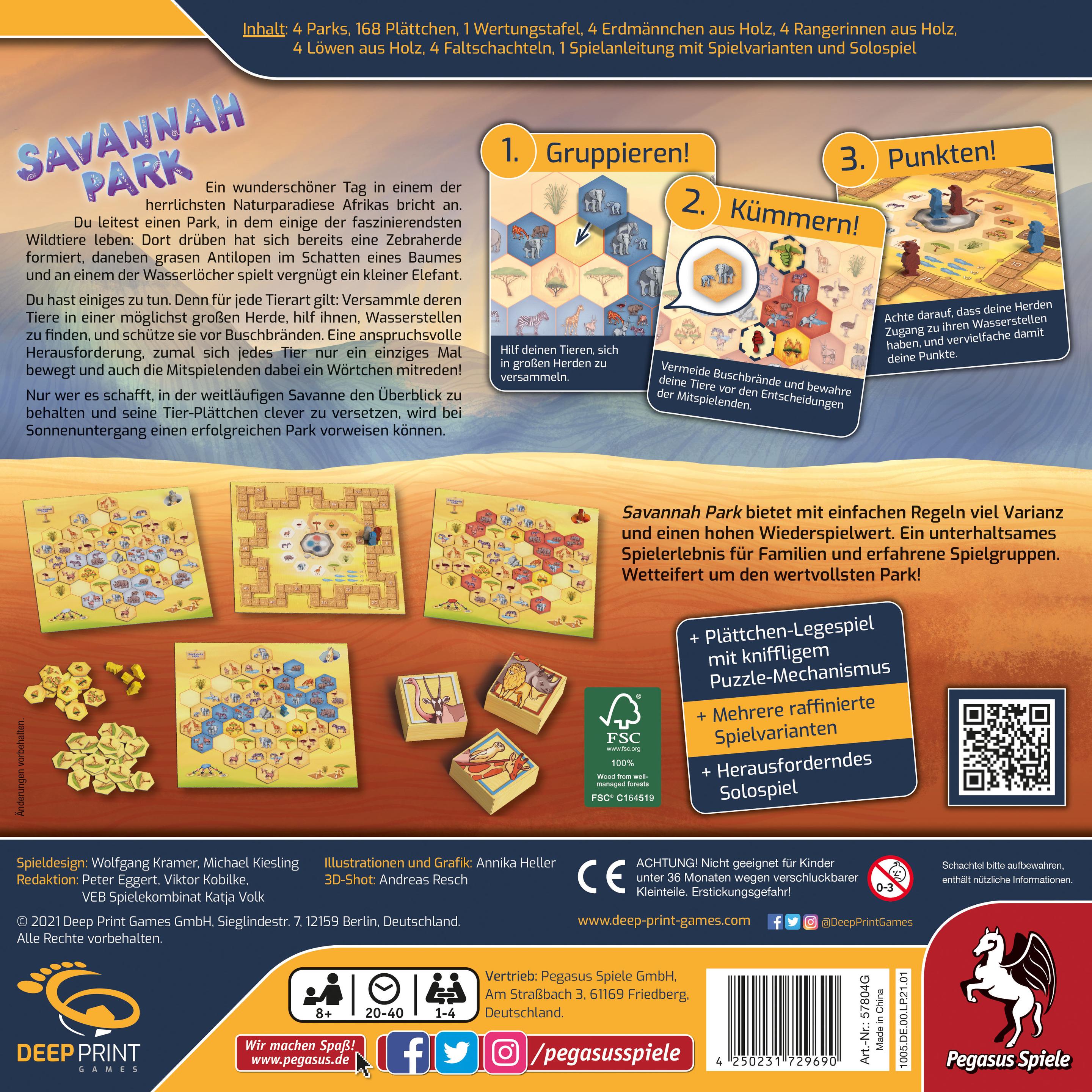 Produktbild Pegasus - Savannah Park (Deep Print Games) 3 von 7