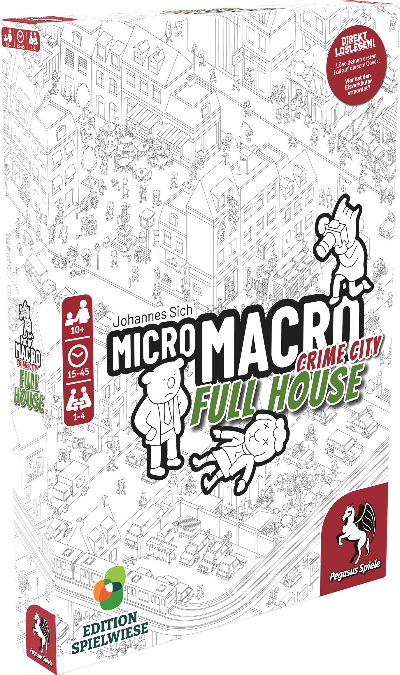 Pegasus - MicroMacro: Crime City 2 – Full House (Edition Spielwiese)