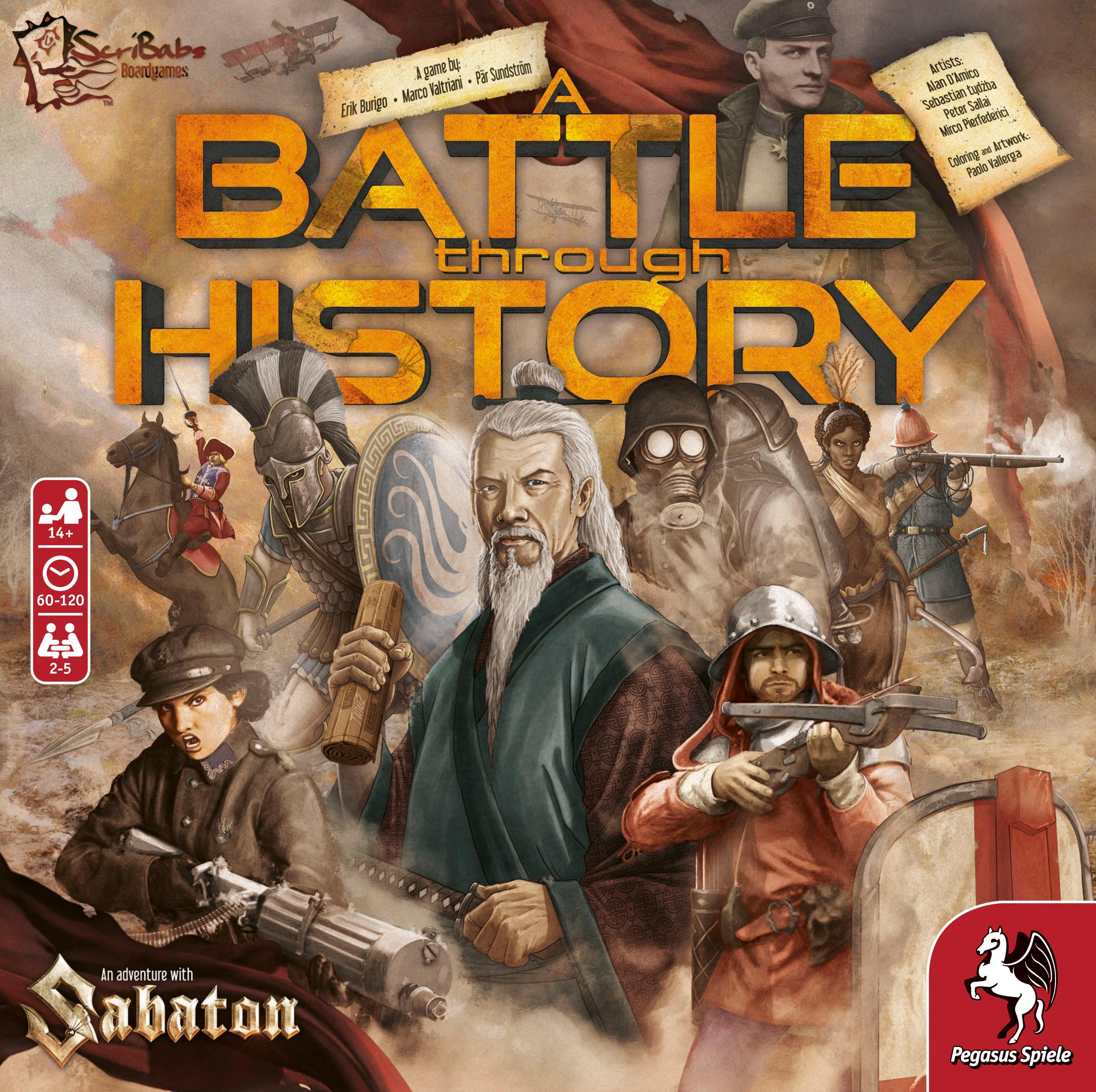 Produktbild Pegasus - A Battle through History – Das Sabaton Brettspiel 3 von 6
