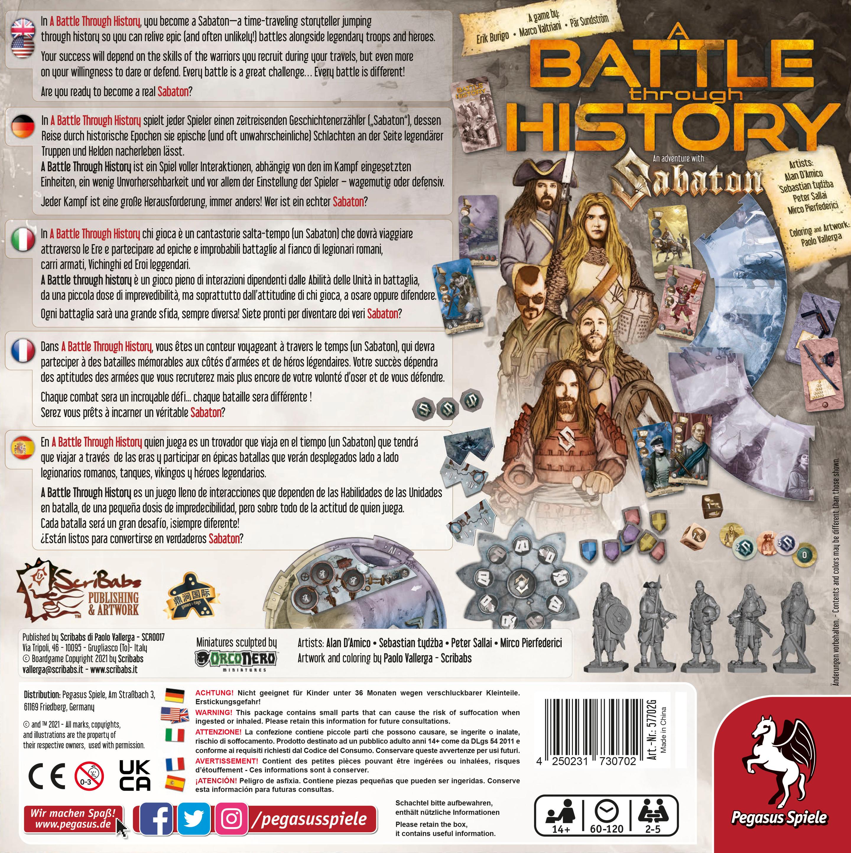 Produktbild Pegasus - A Battle through History – Das Sabaton Brettspiel 4 von 6