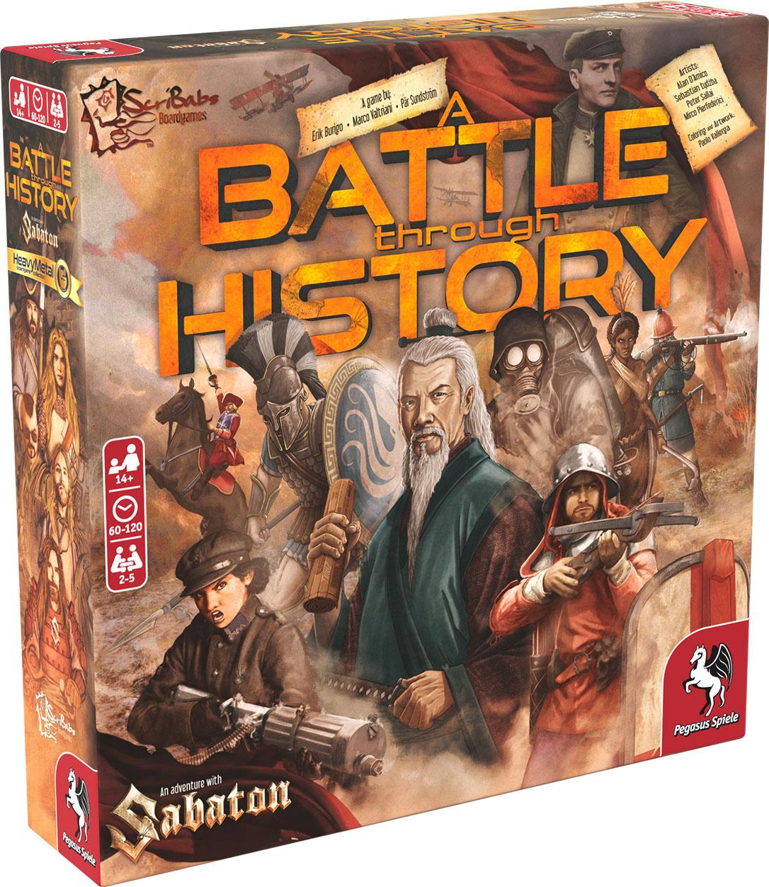 Pegasus - A Battle through History – Das Sabaton Brettspiel