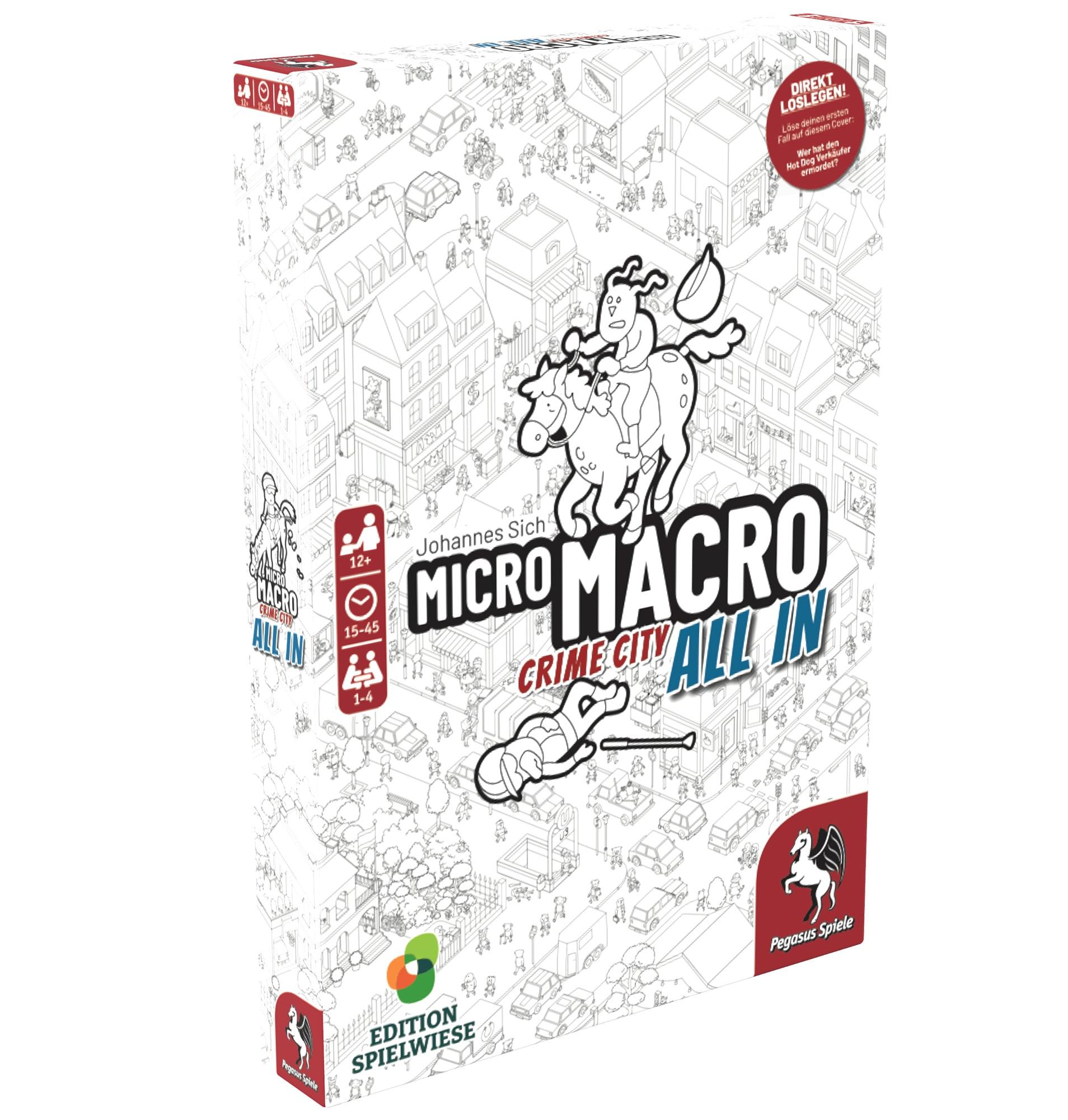 Pegasus - MicroMacro: Crime City 3 – All In (Edition Spielwiese)