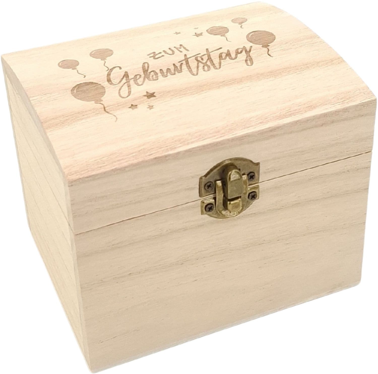 HERGO Geschenkschachtel Schatzkiste maxi Zum Geburtstag