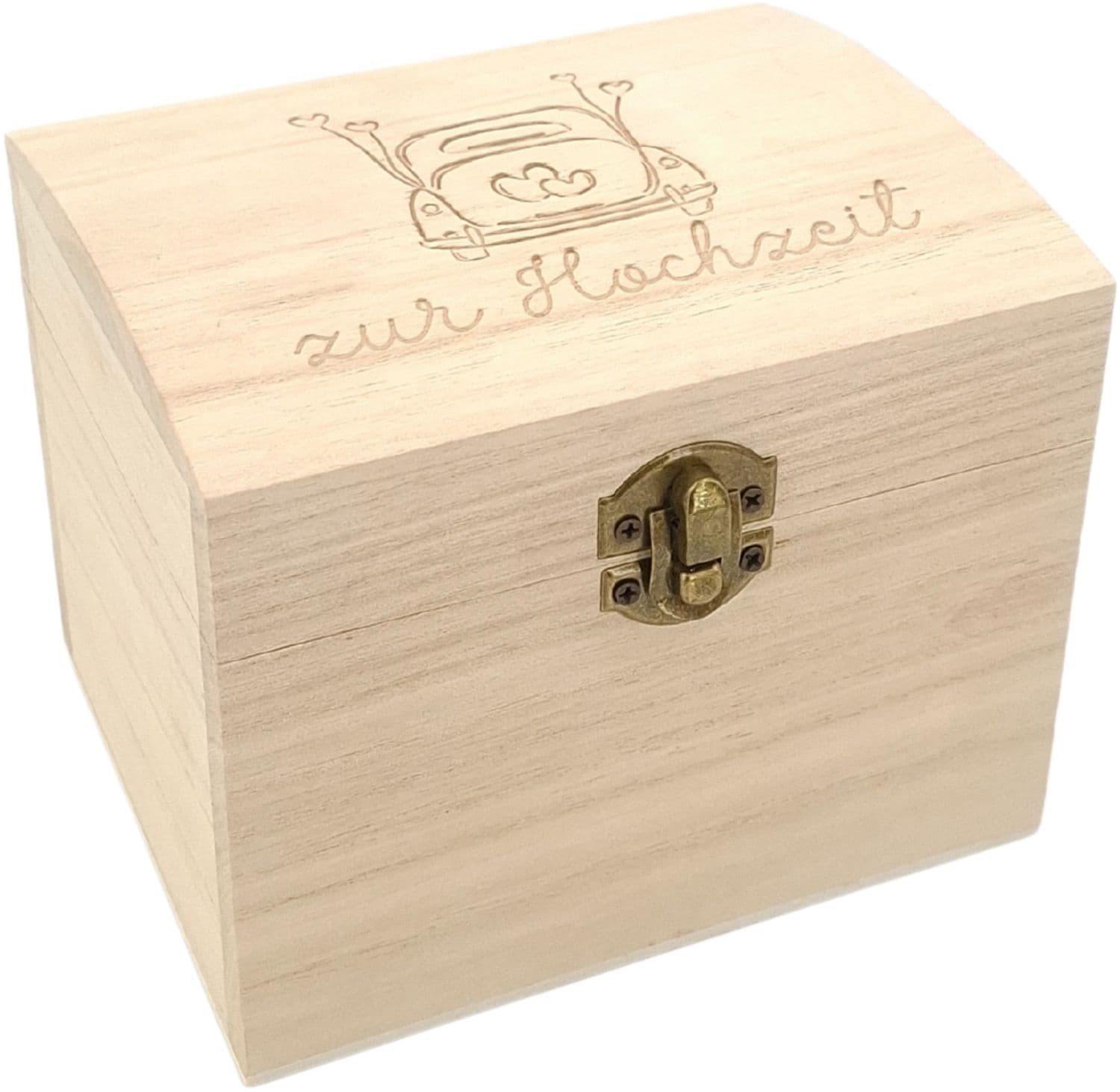 HERGO Geschenkschachtel Schatzkiste maxi Zur Hochzeit