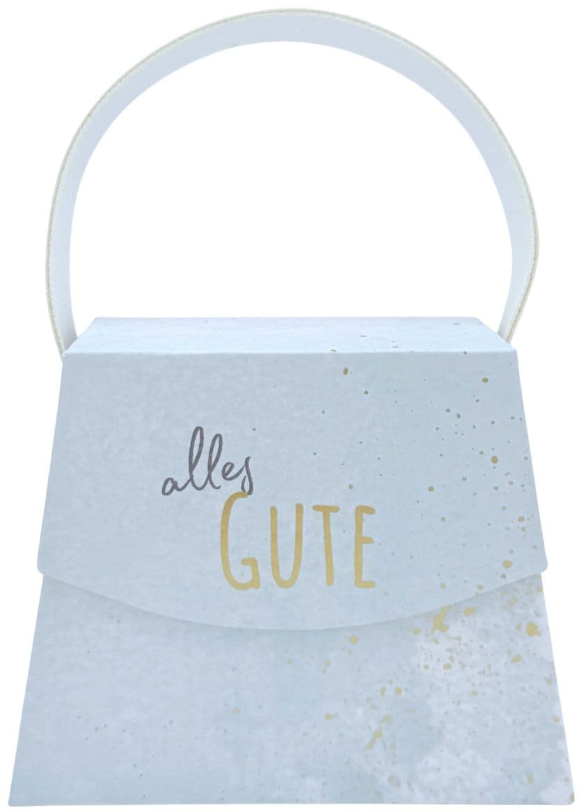 HERGO Geschenkschachtel Mini Handtaschen Alles Gute